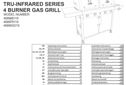 Charbroil NEW Professional 4600 S manual